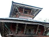 19 Kathmandu Valley Sankhu Vajrayogini 2-Roofed Temple Full View 